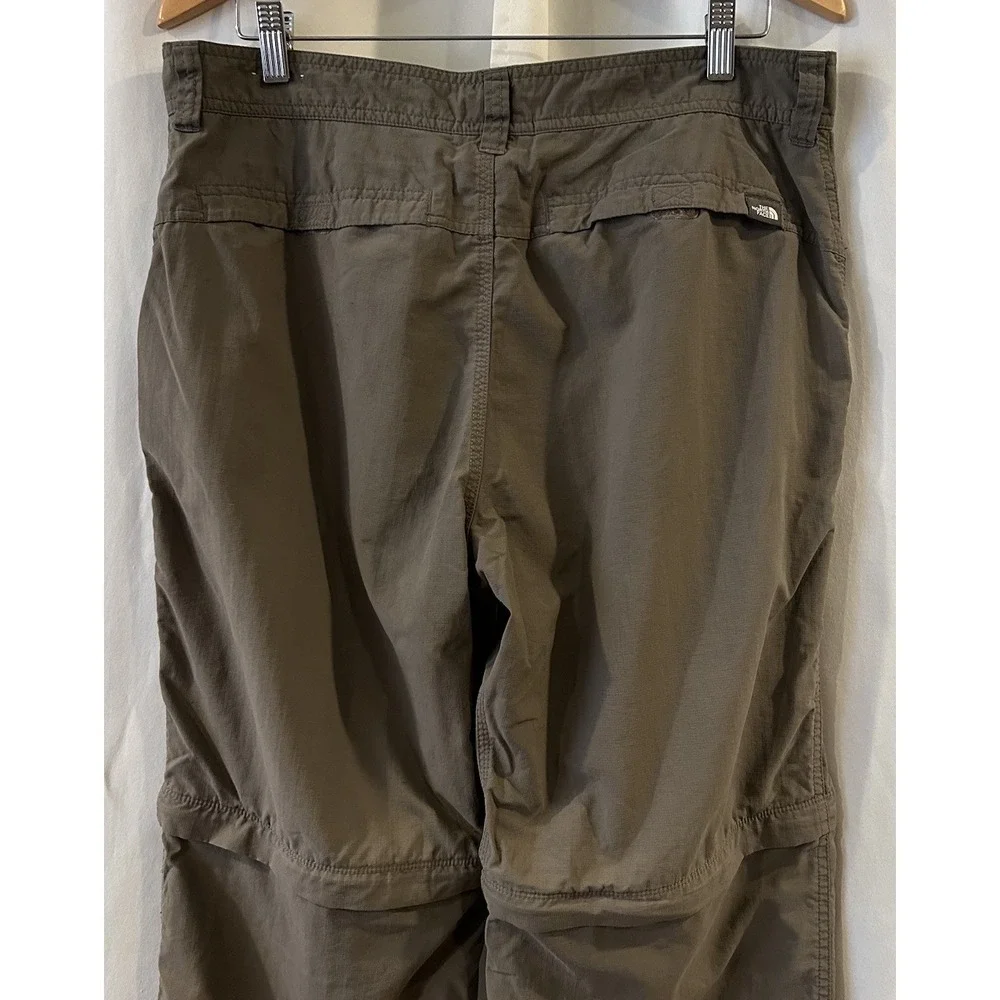 North Face‎ Convertible Hiking Pants Mens Size 34 Gorpcore Zip Off Nylon